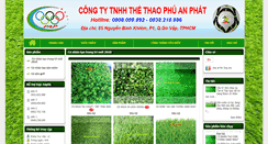 Desktop Screenshot of conhantaophuanphat.com
